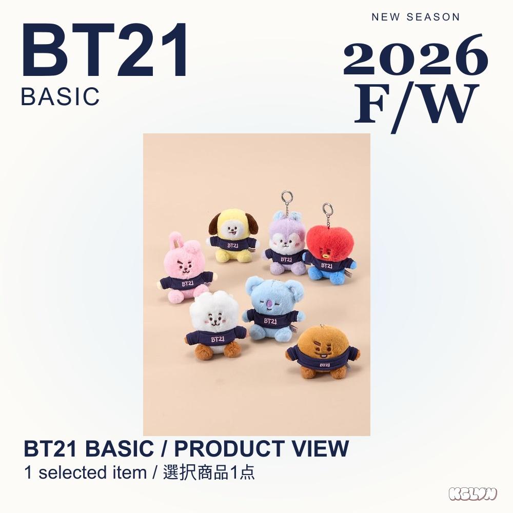 BT21 Базовый плюшевый брелок 2026 Осень/Зима
