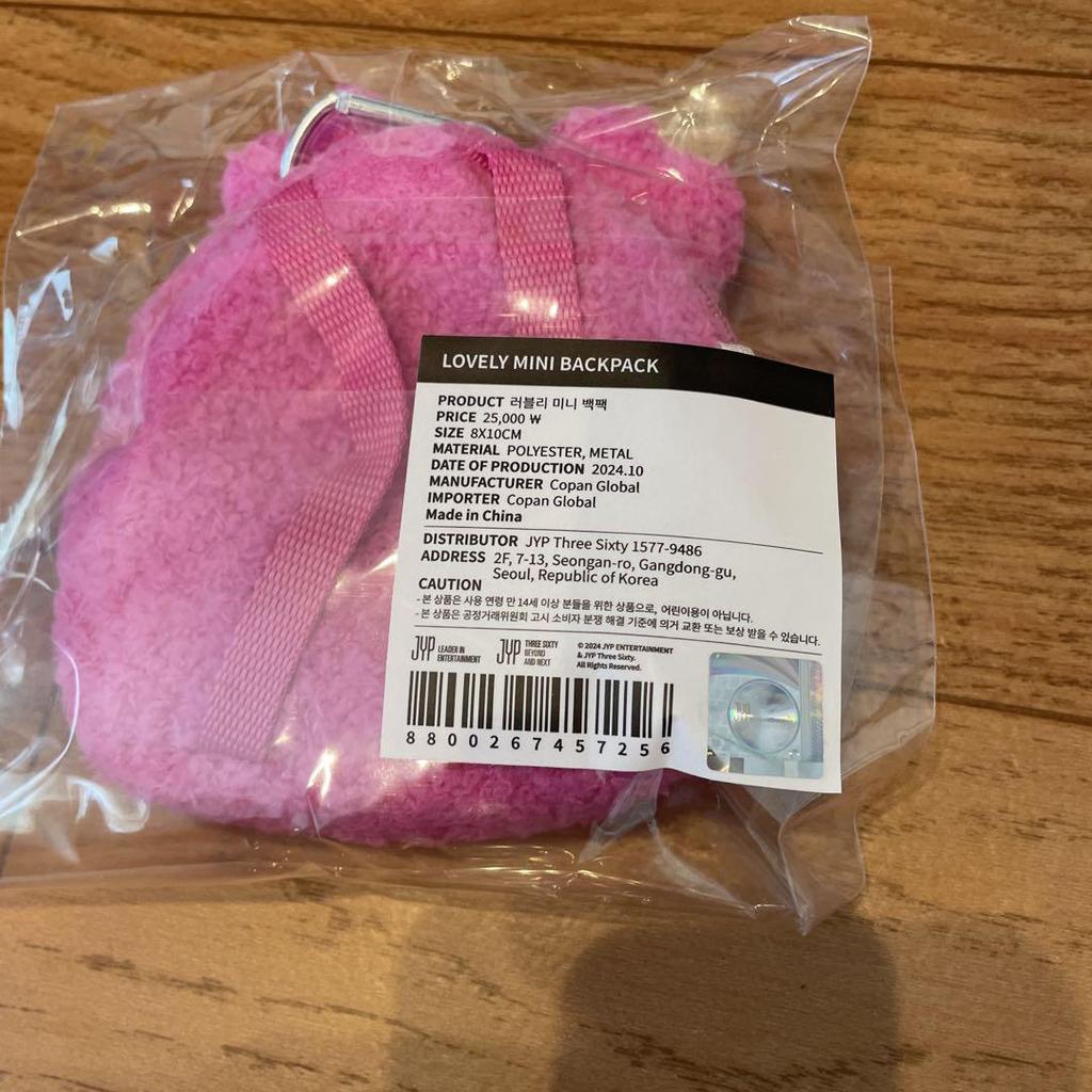 [USED] TWICE STRATEGY Lovely Mini Backpack Pouch