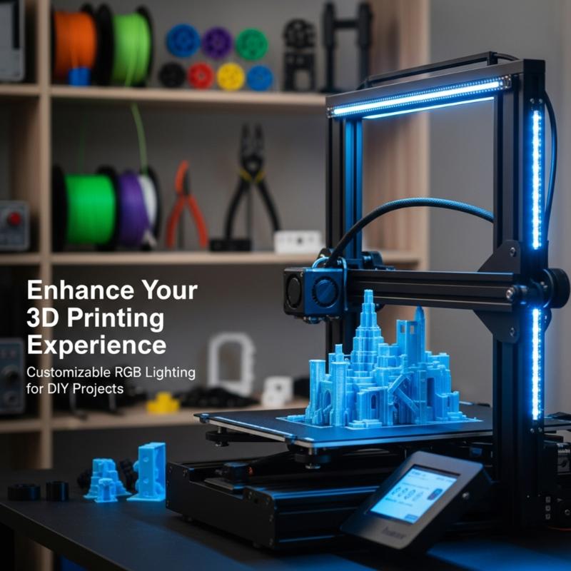 Разъем для светодиодной платы 3D-печатная модель для Cyberbrick WS2812 Плата для легкой установки Аксессуары для 3D-принтера