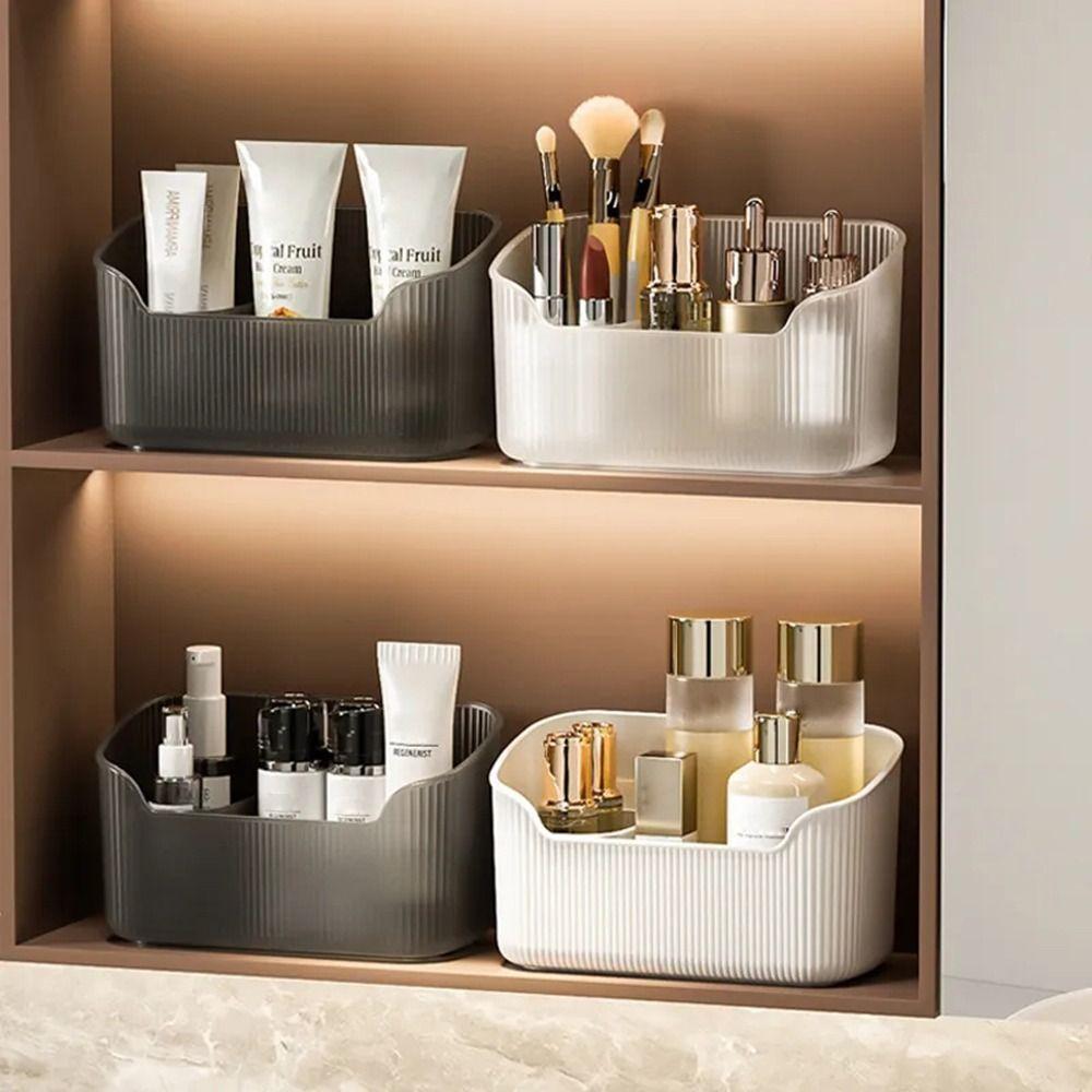 Bathroom Accessories Cosmetic Storage Box Transparent Lipsticks Box Makeup Brush Holder Home