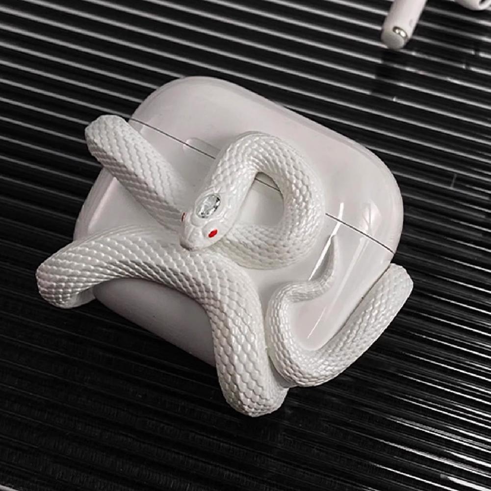 Креативный 3D Snake беспроводной Bluetooth-чехол для наушников 3 Pro/Pro и Pods Pods Anti-Fall для Air Gi C0F3