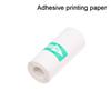 1 шт. Прозрачная термобумага для наклеек, самоклеящаяся бумага для принтера, принтер для фотографий, заметок, 5,7 х 2,5 см, мини-бумага для принтера