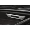 Silver Steel Seat Memory Button Switch Cover Trim For BMW 5 Series G30 2018-