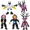 Лесная Ночь Фигурка Животное Сова Лось Игровая Серия Набор Фигурок Действия Ужасы Коллекционная Модель Статуэтка Подарок ПВХ 99 Поз Подвижная Артикулированная Масштаб Детализированная