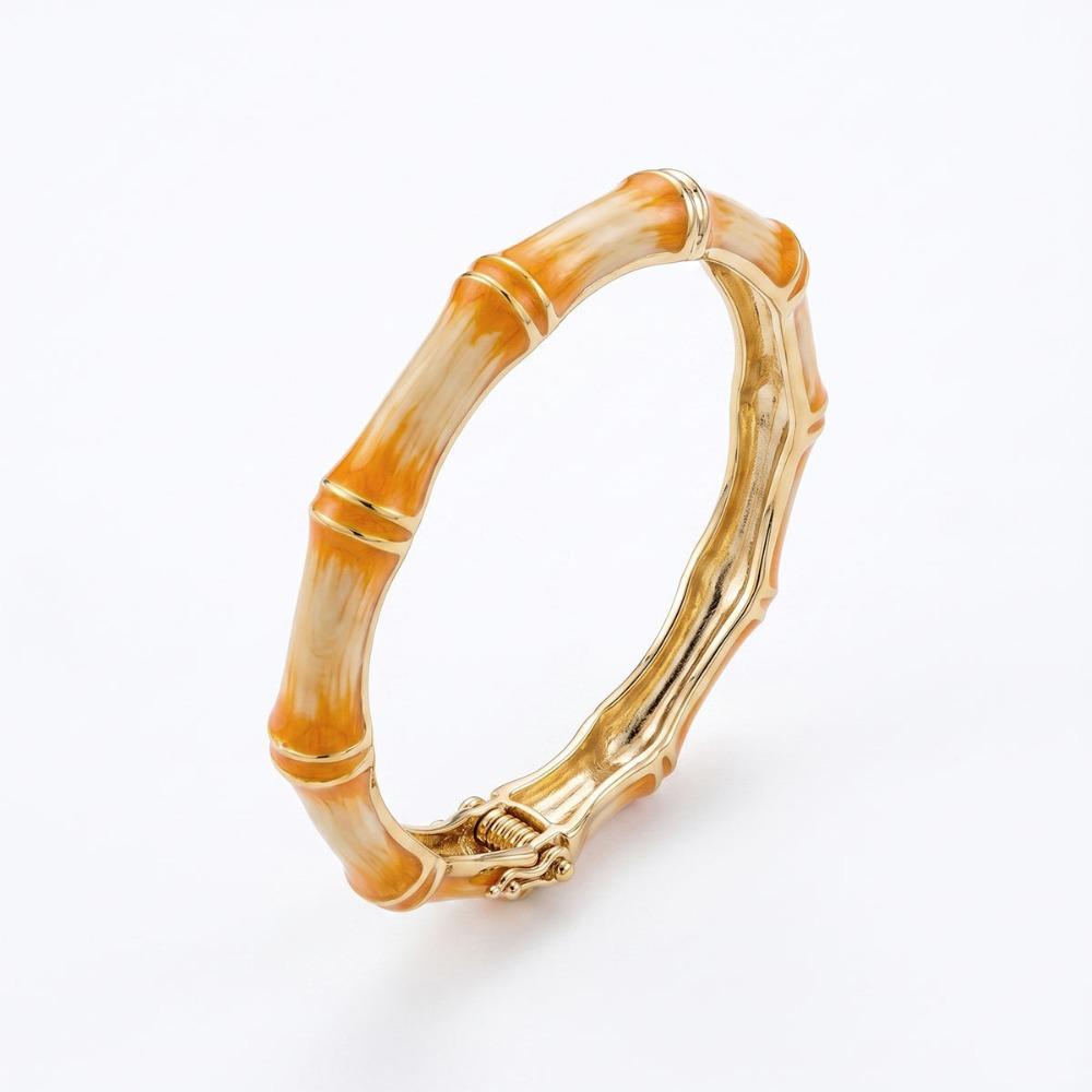 Colorful Enamel Resin Bracelet Stainless Steel Stainless Steel Bangle Personalized