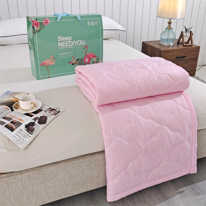 Летнее тонкое одеяло, новое одеяло для кондиционера, подарок, приятный к коже стиранный хлопок, летнее прохладное одеяло