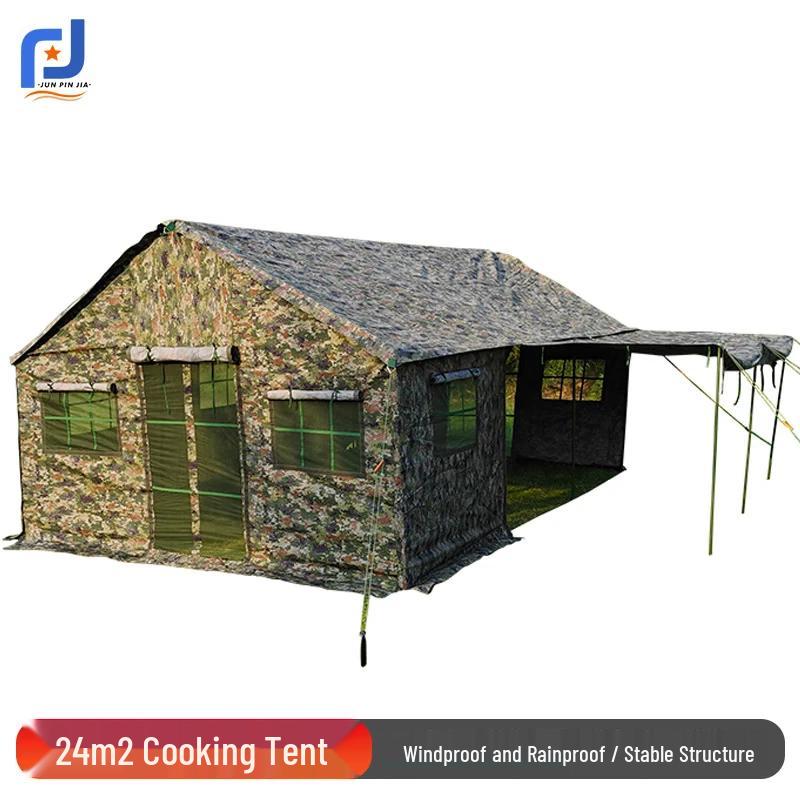 Junpinjia Military-Style Tactical Camping Tent and Accessories