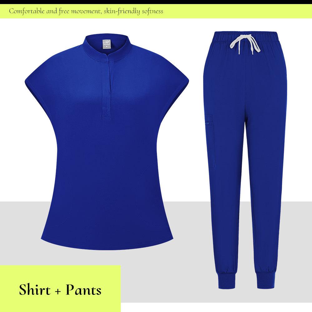 Эластичная быстросохнущая медицинская униформа для мужчин и женщин: Больничный, Стоматологический и Сестринский