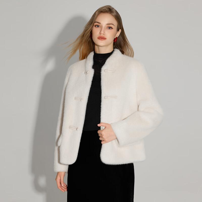 Шету Пальто из гранулированного флиса в новом китайском стиле