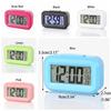 Silent Silent Snooze Clock Plastic Desk Clocks Creative LED Electronic Clock  Can be Timed