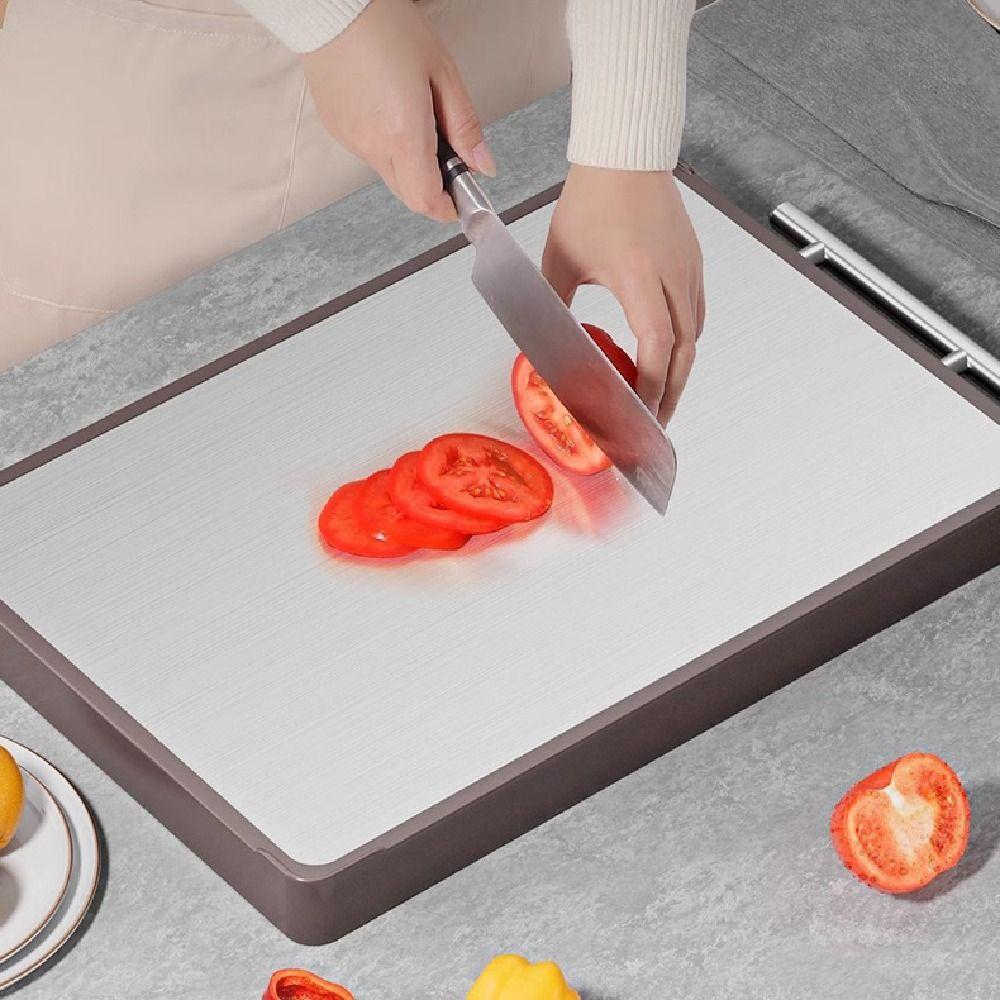 Anti-Bacterial Double-sided Cutting Board Anti-Mold Kitchen Chopping Block Home