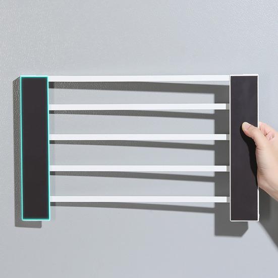 Магнитная складная стойка для хранения Настенный органайзер для полотенец Полка Магнитный органайзер для хранения