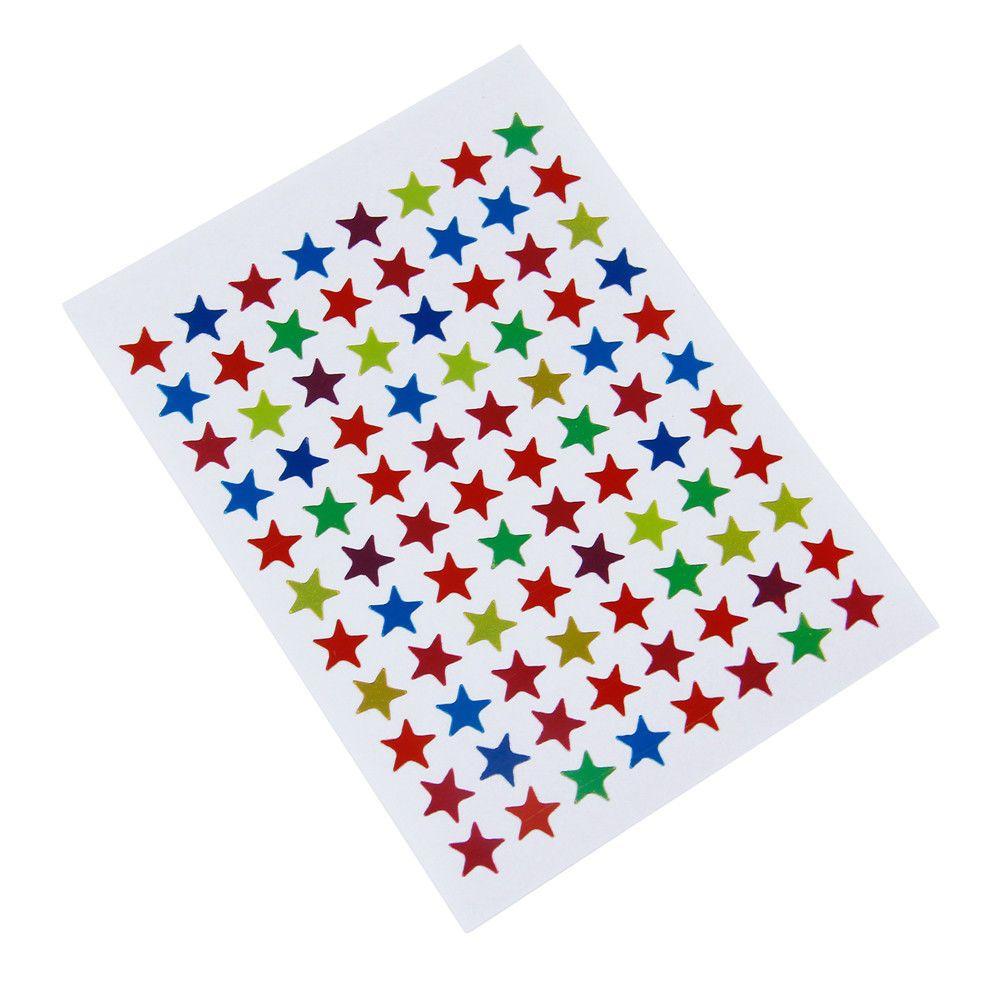Hot Homework DIY Craft for School Children Star Shape Stickers Labels Teacher Reward Kids