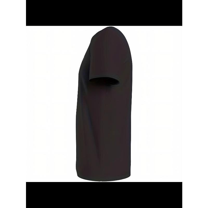 Европейские размеры Мужская забавная футболка с русским лозунгом - Белая с жирным черным кириллическим текстом и геометрическим принтом, Мягкая дышащая футболка с круглым вырезом и коротким рукавом