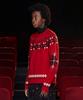 UNALLOYED Argyle Nordic Knit / Red