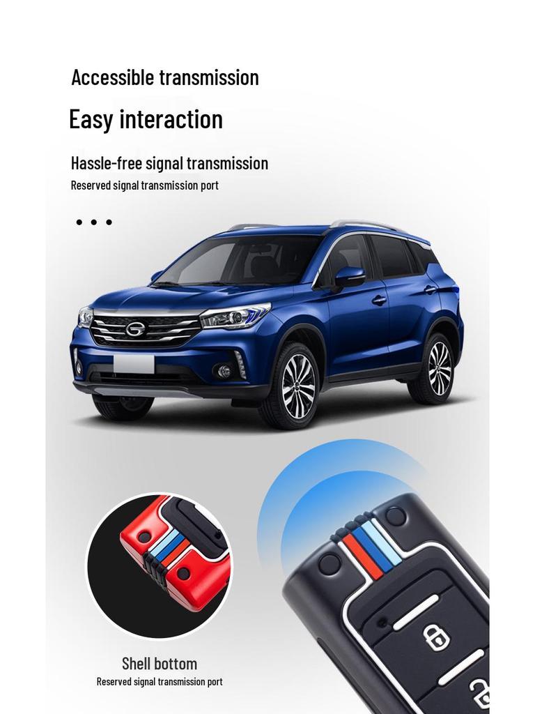 Универсальный чехол-брелок GAC Trumpchi для GS4, GS5, GS3, Нового GA4, GA6, GE3 – Унисекс-дизайн