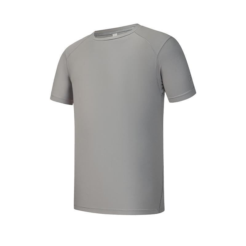 Fila Фитнес Кул Тач Повседневная футболка Мужские топы A11M631122F-GY