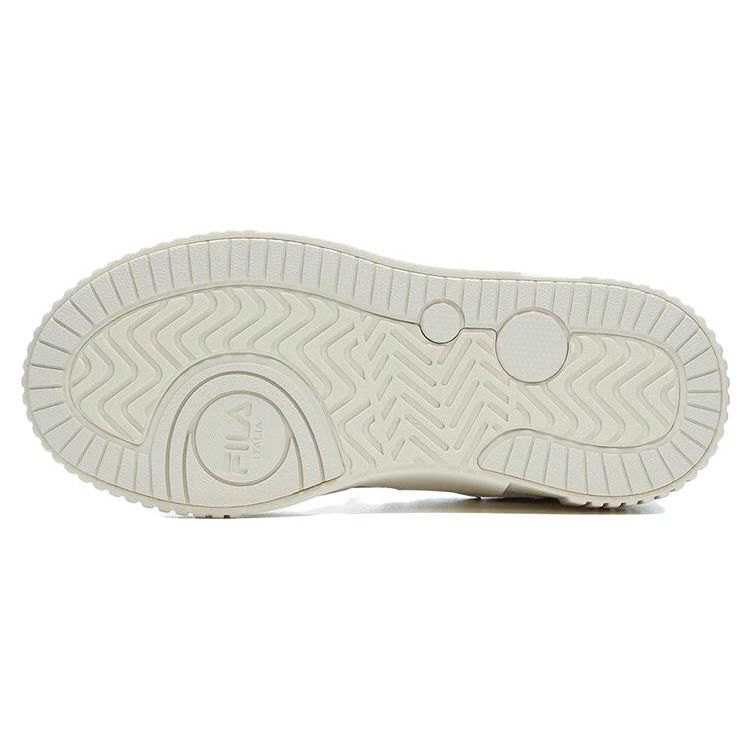 Fila Blocks Тканевые Удобные Низкие Кеды для Скейтбординга Женские кроссовки Серый Белый F12W312209FOS