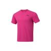 Футболка Li Ning Running Series однотонная светоотражающая быстросохнущая дышащая облегающая с коротким рукавом мужская, ярко-розовая ATST083-1