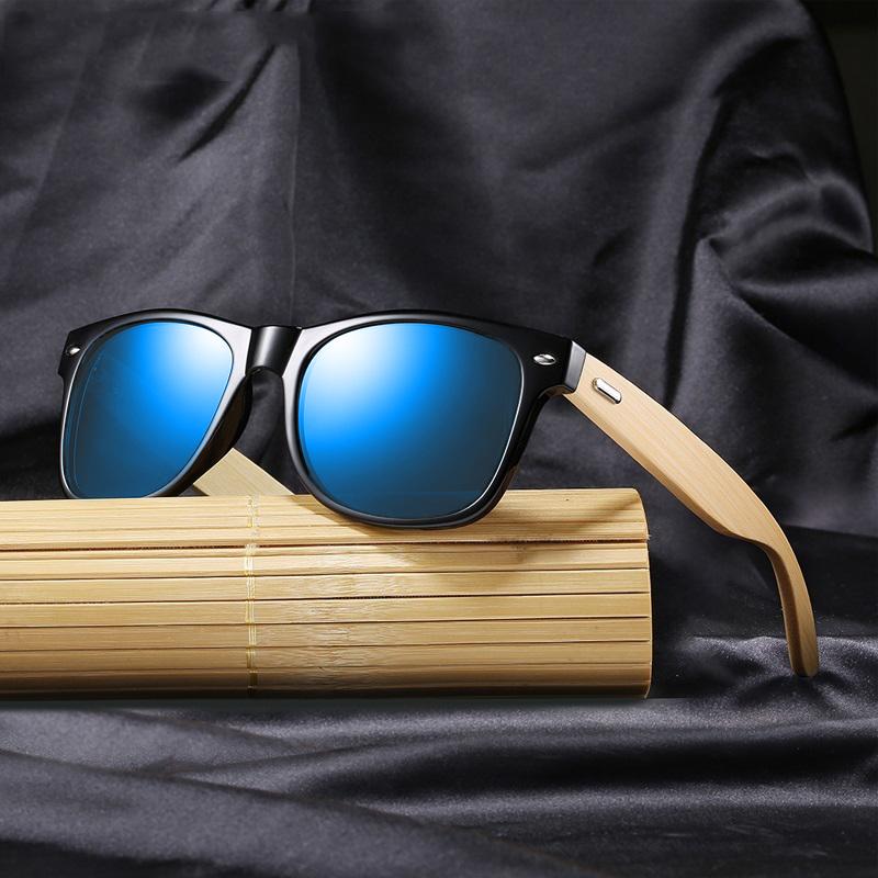 Bamboo Wood Sunglasses Men Women Classic Polarized Uv400 Vintage Driving Sun Glasses Black Fishing Eyewear Uv400 Eyeglasses