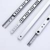 2Set Smooth Glide Bearing Drawer Slides 17Mm Wide Two Way Slide Drawer Glides 8"-17" Hardware Accessories Drawer Rail