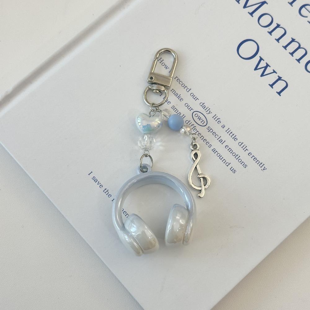 Anti-loss Earphone Leash Keychain Music Style Mobile Phone Lanyard Bag Hanging