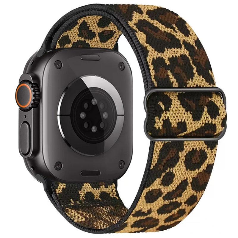 Эластичный нейлоновый ремешок-петля для Apple Watch Ultra 3/2/1 49 мм 11 10 46 мм 42 мм Браслет Наручный ремешок iWatch 9 8 7 6 5 4 SE 45/41/44/40 мм