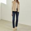 Bang Bang Women S Boa Fur Lycra Bonded Denim 1+1