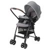 Aprica A-Type Stroller, Karoon Air AD, for 1 Month To 36 Months, Lightweight, Reversible, Facing, Gray, 2189465