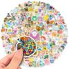 200 Pictures Ins Small Fresh Outdoor Cute Cartoon Stickers Skateboard Guitar Suitcase Waterproof Stickers