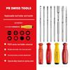 Отвертка PB Swiss Tools ESD с нескользящей рукояткой и сменным лезвием 215.A/8215/38215.A