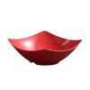 10pcs Heat-resistant Soup Bowl Plastic Snack Dish Multifunctional Square Salad Plate  Restaurant