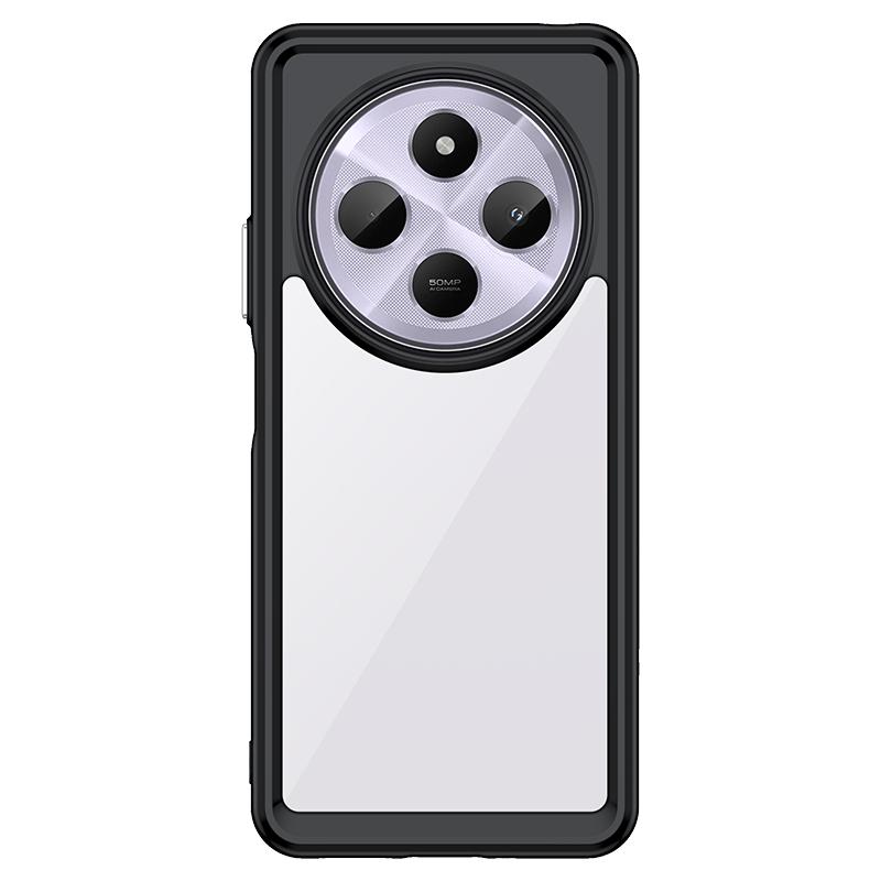 Для Xiaomi Poco C75 чехол чехол Poco C75 Capas новый ударопрочный телефон бампер задняя броня цвет прозрачный прозрачный Fundas Poco C75