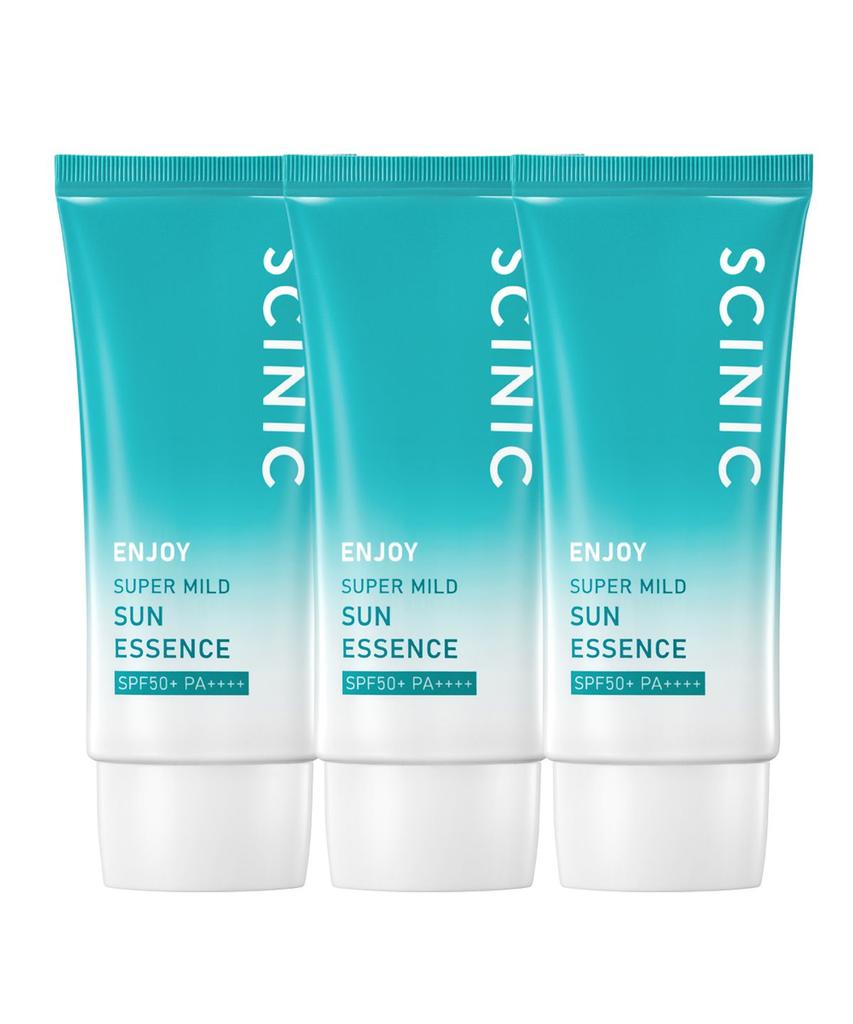 SCINIC Наслаждайтесь Супер Мягкой Солнцезащитной Эссенцией 50 мл x 3 SPF50+ PA++++