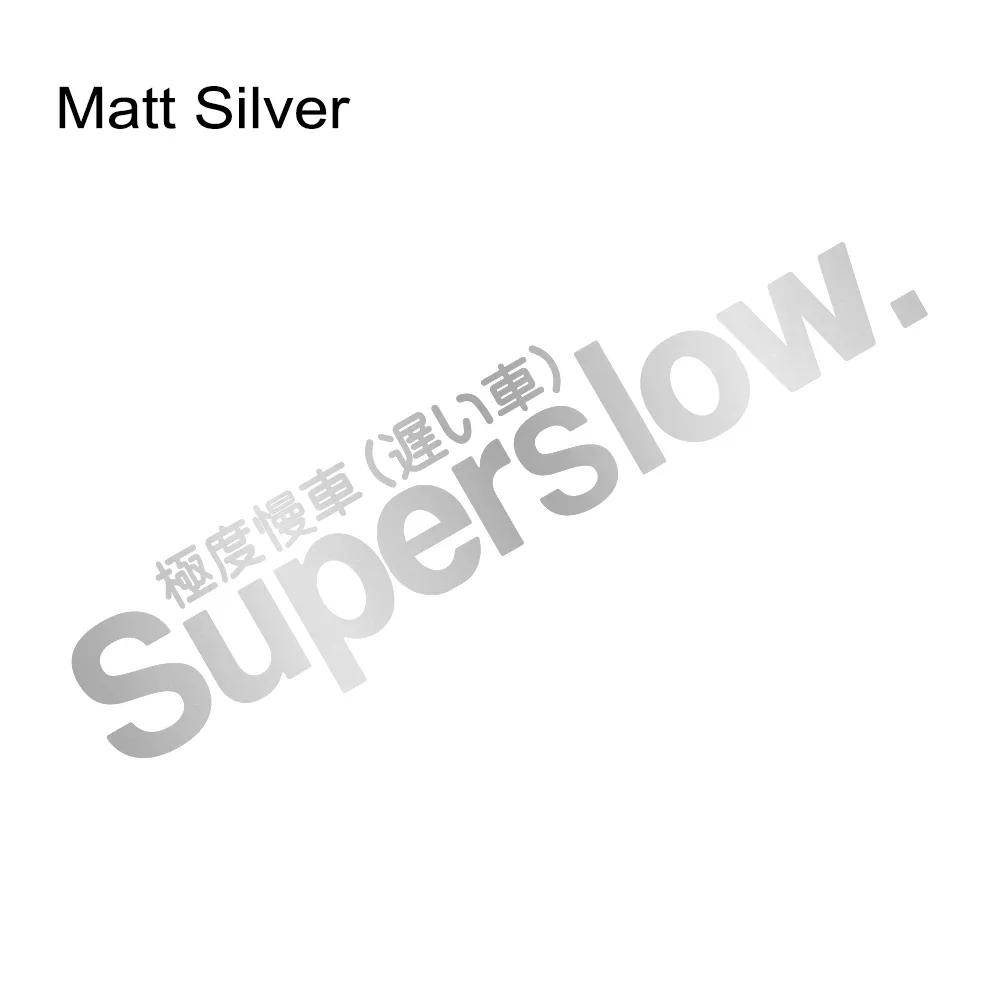 1Pcs Superslow Motorcycle Personalized Stickers Decoration Waterproof Oilproof Motorbike Tape Decal Moto Universal Accessories