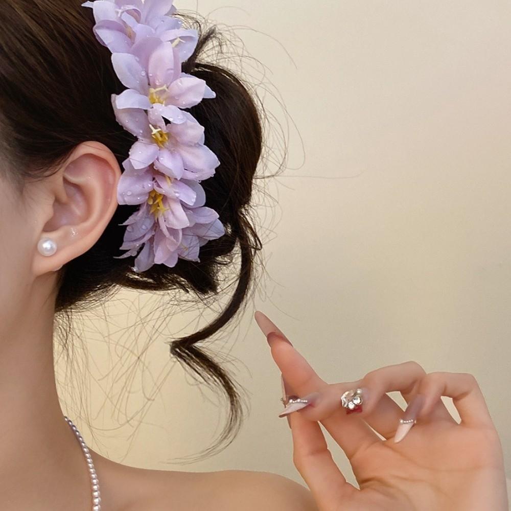 Large Chinese Style Side Clip Fairy Thai Hair Fork Headwear Bride Hair Accessories  Bridesmaid