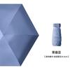 Мини-зонт UPF50+ Солнечный и дождливый Карманный зонт-капсула Дождевик Защита от солнца Для путешествий на открытом воздухе Портативный зонтик-парасоль