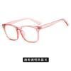 Popular8082Anti-blue light glasses for women, for computer and mobile phone use, anti-fatigue glasses, non-prescription flat lenses