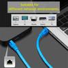 45 Splitter Cat 5e Channel Router LAN Cable Cat5 Patch Cord 24AWG Patch Cable Network Patch Cable
