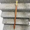 Antique Solid Cane Brass Designer Walking Stick Handle Finish Style Birthday Gift