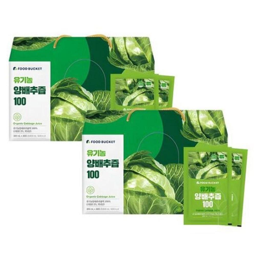Food Bucket Korean Cabbage Juice 100ml 60 pcs