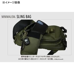 [TICT] Minimalism Sling Bag in Graphite Black