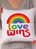 Наволочка Rainbow Love Wins для новой пары, декор для спальни, наволочка Love Tic Tac Toe, подушки для свадебного подарка Love 45*45 см