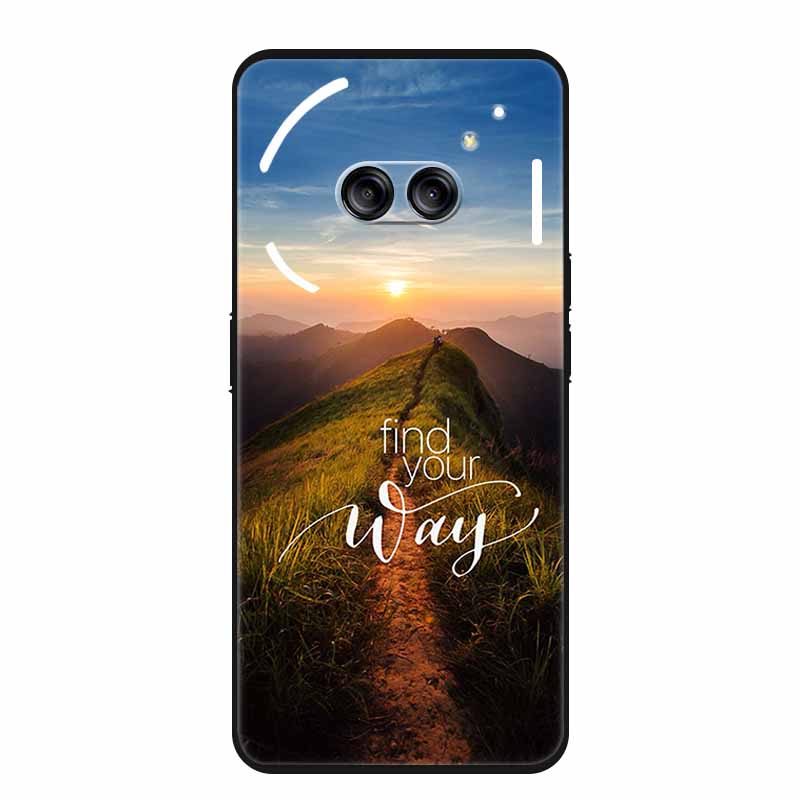 Чехол для Nothing Phone 2A Роскошный Мягкий Силиконовый Задний Чехол из ТПУ Чехлы для Телефона для Nothing Phone2A 5G A142 Ударопрочный Милый Любовь Capa