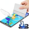 3Pcs Full Cover Screen Protector For Huawei P30 P50 P40 P20 Mate 30 20 10 40 Pro Plus Lite Hydrogel Film Not Glass Accessories
