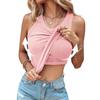 Sleeveless Base T-Shirt Solid Color Camisole Vest Women'S Fashion Inner Top Versatile For Spring And Summer Sexy And Comfortable