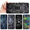 Чехол для телефона Funda для Xiaomi Poco F8 C75 X3 X4 X5 X7 Pro M5 F3 F1 C71 C61 M3 M4 M7 Pro C50 Ретро Печатная плата