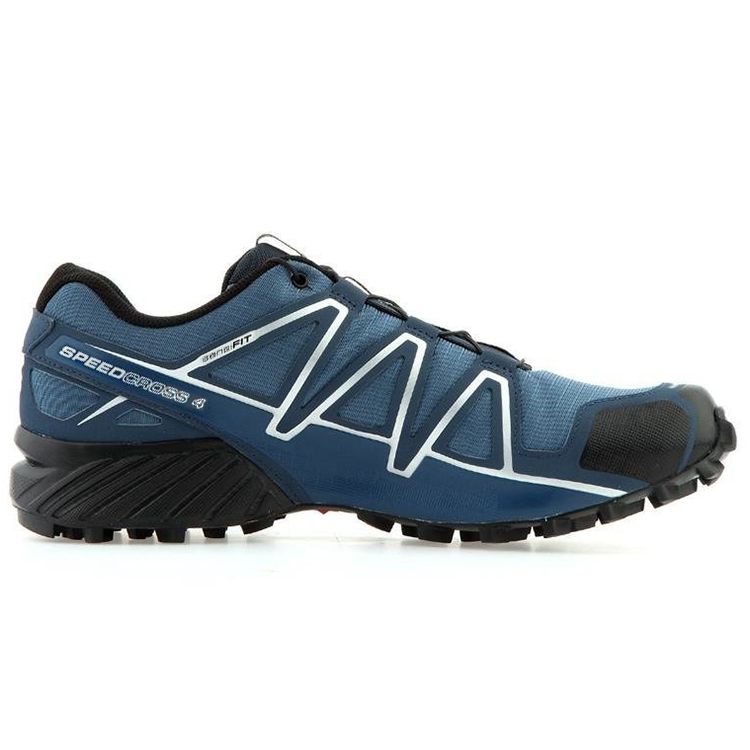SALOMON Speedcross 4 Low Прочные Уличные Функциональные Мужские Кроссовки Синий 383136