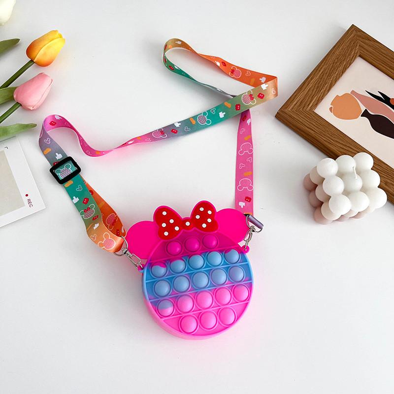 Cute Mini Silicone Sling Bag For Kids With Breathable Waterproof Features