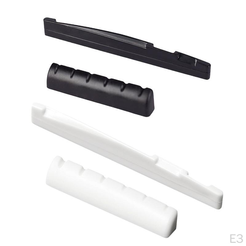 Акустическая гитара бридж седло гайка набор сменных частей легко установить струны для классической